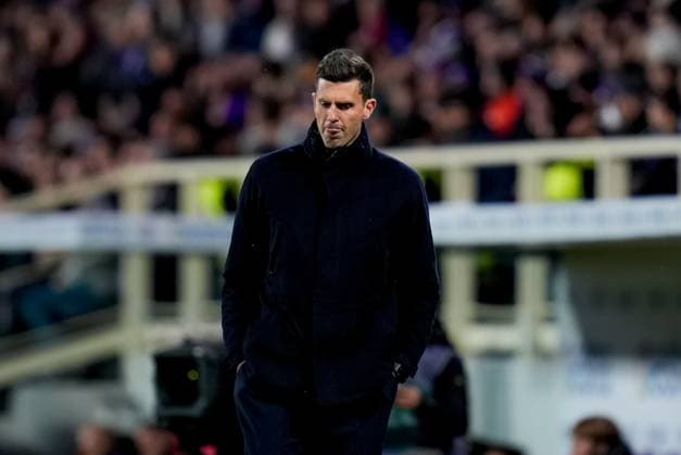 ACF Fiorentina v Juventus FC - Serie Enilive Thiago Motta head coach of Juventus FC looks on during the Serie A Enilive match between ACF Fiorentina and Juventus FC at Stadio Artemio Franchi on March 16, 2025 in Florence, Italy. Florence Stadio Artemio Franchi Florence Italy Copyright: xGiuseppexMaffiax SerieA_Fiorentina-Juventus_160325_BRU9554