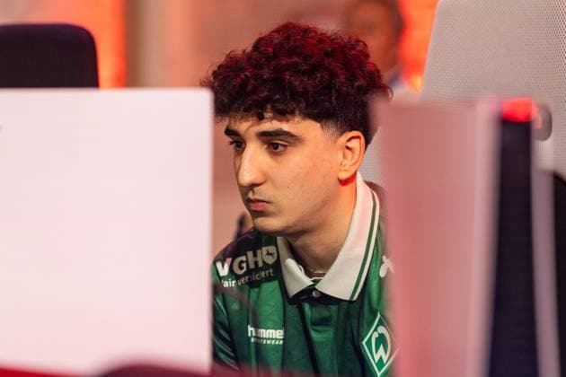 VBL Club Championship by WOW 22 03 2025 Berkay Demirci SV Werder Bremen, 2 VBL Club Championship by WOW 22 03 2025 Copyright: xBEAUTIFULxSPORTS Buriakovx