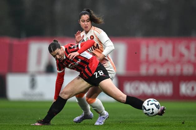 Football, Women, AC Milan - AS Roma