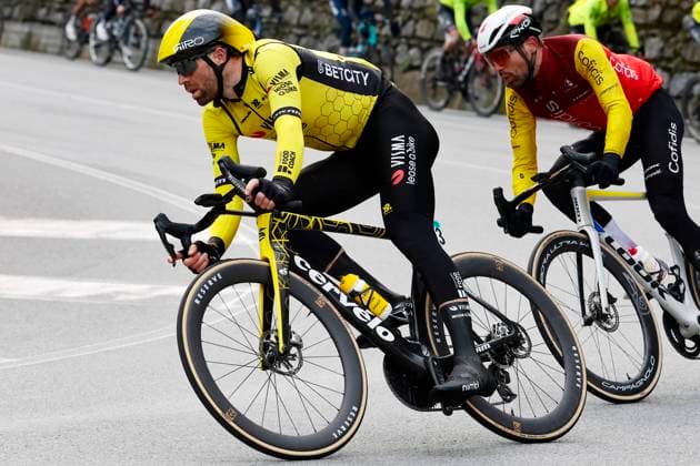 Milano Sanremo 2025 Milano Sanremo 2025 - 116th Edition - Pavia - Sanremo 289km - 22 03 2025 - Daniel McLay (GBR Team Visma - Lease a Bike) - photo Luca Bettini SprintCyclingAgency 2025 Sanremo Italy  Copyright: xLucaxBettinix xSprintcyclingagencyx