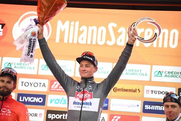 22-03-2025 Milano - Sanremo; 2025, Alpecin - Deceuninck; Van Der Poel, Mathieu; Sanremo; 
