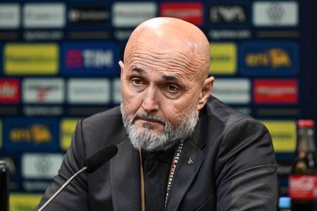 Luciano Spalletti Italy coach in the press conference 22 03 2025 Football UEFA Nations League Germany vs Italy final training MD 1, Signal Iduna Park, Dortmund, Copyright: xpepphotox xHorstxMauelshagenx pep00321, pep_20250322_hm_4031