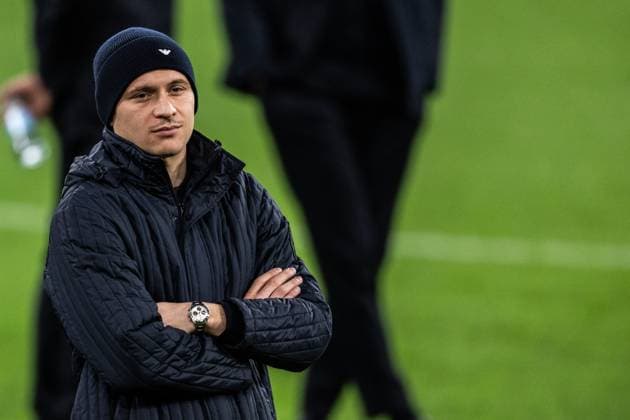 Italy press conference, PK, Pressekonferenz & Walk Around Nicolo Barella of Italy walks around at Westfalen Stadium in Dortmund, Germany, on March 22, 2025. Dortmund Germany  Copyright: xGiacomoxCosuax originalFilename:cosua-notitle250322_nph9W.jpg