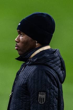 Italy press conference, PK, Pressekonferenz & Walk Around Destiny Uodgie of Italy walks around at Westfalen Stadium in Dortmund, Germany, on March 22, 2025. Dortmund Germany  Copyright: xGiacomoxCosuax originalFilename:cosua-notitle250322_nphoR.jpg