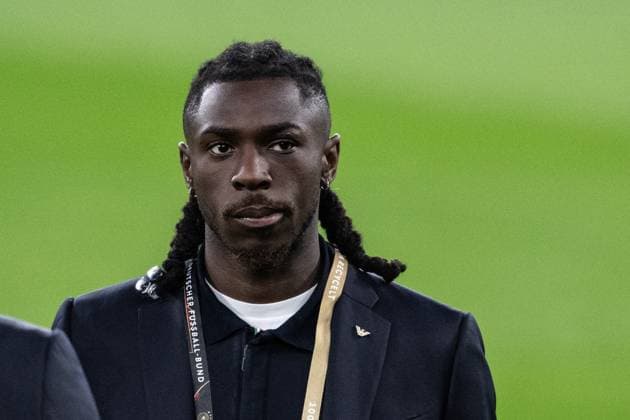 Italy press conference, PK, Pressekonferenz & Walk Around Moise Kean of Italy walks around at Westfalen Stadium in Dortmund, Germany, on March 22, 2025. Dortmund Germany  Copyright: xGiacomoxCosuax originalFilename:cosua-notitle250322_npDIO.jpg