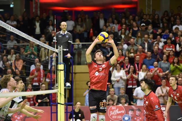 Sam Elgert TV Rottenburg, 09 TV Rottenburg vs Barock Volleys Ludwigsburg, Volleyball, 2 Bundesliga Sued, 24 Matchday, Season 2024 2025, 22 03 2025, TV Rottenburg vs Barock Volleys Ludwigsburg, Volleyball, 2 Bundesliga Sued, 24 Matchday, Season 2024 2025, 22 03 2025 Rottenburg Copyright: xEibner-Pressefoto RalphxKunzex EP_RKE