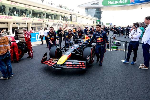 F1 - CHINESE GRAND PRIX 2025 VERSTAPPEN Max (ned), Red Bull Racing RB21, portrait during the Formula 1 Heineken Chinese Grand Prix 2025, 2nd round of the 2025 FIA Formula One World Championship, WM, Weltmeisterschaft from March 21 to 23, 2025 on the Shanghai International Circuit, in Shanghai, China - ShanghaiChina  Copyright: xDPPIx