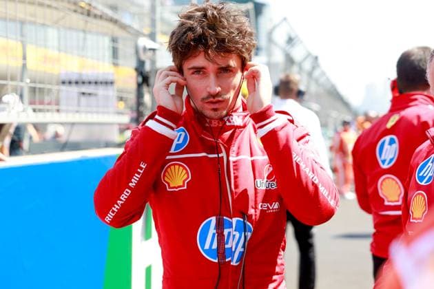 F1 - CHINESE GRAND PRIX 2025 LECLERC Charles (mco), Scuderia Ferrari SF-25, portrait during the Formula 1 Heineken Chinese Grand Prix 2025, 2nd round of the 2025 FIA Formula One World Championship, WM, Weltmeisterschaft from March 21 to 23, 2025 on the Shanghai International Circuit, in Shanghai, China - ShanghaiChina  Copyright: xDPPIx