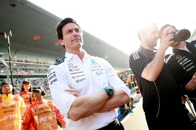 F1 - CHINESE GRAND PRIX 2025 WOLFF Toto (aut), Team Principal & CEO of Mercedes AMG F1 Team, portrait during the Formula 1 Heineken Chinese Grand Prix 2025, 2nd round of the 2025 FIA Formula One World Championship, WM, Weltmeisterschaft from March 21 to 23, 2025 on the Shanghai International Circuit, in Shanghai, China - ShanghaiChina  Copyright: xDPPIx