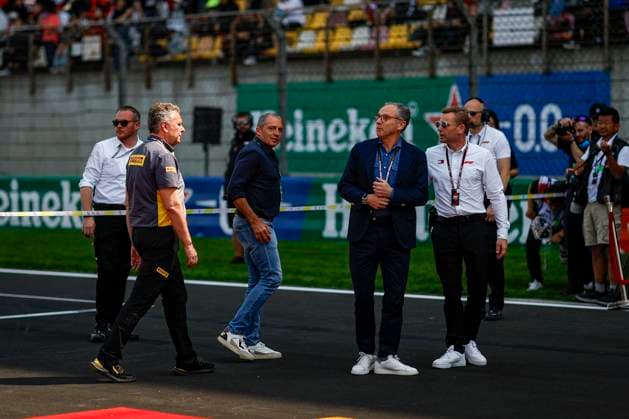 AUTO - F1 ACADEMY 2025 - SHANGHAI DOMENICALI Stefano (ita), Chairman and CEO Formula One Group FOG, portrait during the 1st round of the 2025 F1 Academy Championship from March 21 to 23, 2025 on the Shanghai International Circuit, in Shanghai, China - ShanghaiChina  Copyright: xJavierxJimenezx