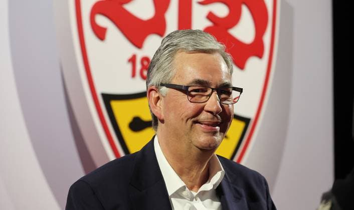 Stuttgart , General Meeting VfB Stuttgart , Dietmar Allgaier
