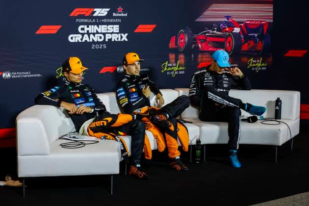 Formula 1 GP China in Shanghai, Press conference
