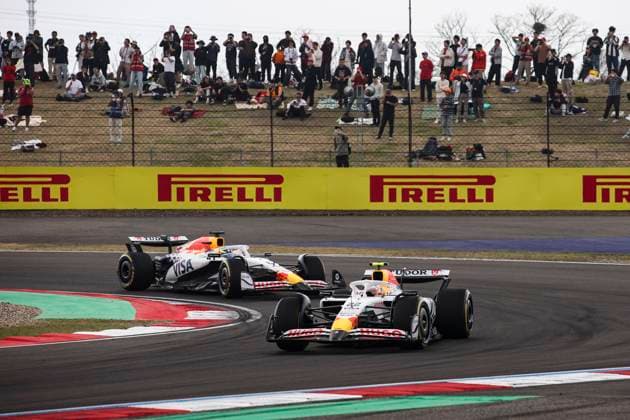 F1 - CHINESE GRAND PRIX 2025 22 TSUNODA Yuki (jap), Visa Cash App RB F1 Team VCARB02 06 HADJAR Isack (fra), Visa Cash App RB F1 Team VCARB02 during the Formula 1 Heineken Chinese Grand Prix 2025, 2nd round of the 2025 FIA Formula One World Championship, WM, Weltmeisterschaft from March 21 to 23, 2025 on the Shanghai International Circuit, in Shanghai, China - ShanghaiChina  Copyright: xXavixBonillax