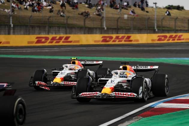 F1 - CHINESE GRAND PRIX 2025 22 TSUNODA Yuki (jap), Visa Cash App RB F1 Team VCARB02 06 HADJAR Isack (fra), Visa Cash App RB F1 Team VCARB02 during the Formula 1 Heineken Chinese Grand Prix 2025, 2nd round of the 2025 FIA Formula One World Championship, WM, Weltmeisterschaft from March 21 to 23, 2025 on the Shanghai International Circuit, in Shanghai, China - ShanghaiChina  Copyright: xXavixBonillax