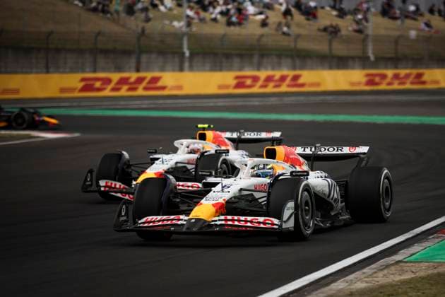 F1 - CHINESE GRAND PRIX 2025 22 TSUNODA Yuki (jap), Visa Cash App RB F1 Team VCARB02 06 HADJAR Isack (fra), Visa Cash App RB F1 Team VCARB02 during the Formula 1 Heineken Chinese Grand Prix 2025, 2nd round of the 2025 FIA Formula One World Championship, WM, Weltmeisterschaft from March 21 to 23, 2025 on the Shanghai International Circuit, in Shanghai, China - ShanghaiChina  Copyright: xXavixBonillax