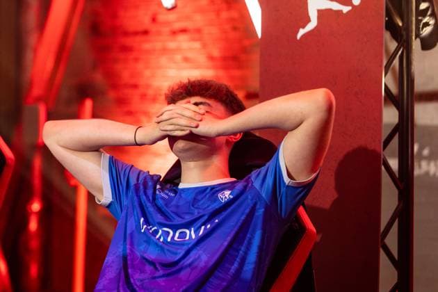 VBL Club Championship by WOW 23 03 2025 Jonas Wirth VfL Bochum, Jonny disappointed VBL Club Championship by WOW 23 03 2025 Copyright: xBEAUTIFULxSPORTS Buriakovx