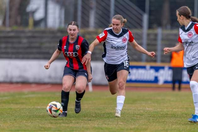 Football, Women, 2nd BL, FC Ingolstadt - Eintracht Frankfurt II
