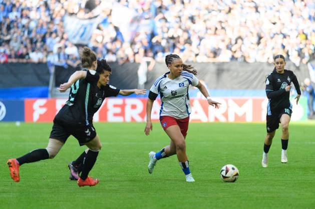 Football, Women, DFB Cup, Hamburger SV - SV Werder Bremen
