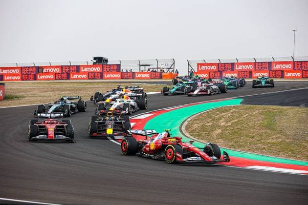 start of the Race during F1 Grand Prix of CHINA at Shanghai International Circuit on March 22, 2025 in Shanghai, China.(Photo by Song Haiyuan Paddocker) (Credit Hasan Bratic Alessio De Marco Avens-Images.com)  Copyright: xAlessioxDexMarco IPAxSportx xipa-agency.netx xx IPA_55655506 IPA_Agency_IPA55655506