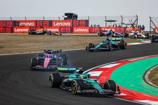 March 23, 2025, Shanghai, Shanghai, China: Fernando Alonso (ESP) - Aston Martin Aramco F1 Team - Aston Martin AMR25 - Mercedes.during F1 Grand Prix of CHINA at Shanghai International Circuit on March 22, 2025 in Shanghai, China.( Song Haiyuan Paddocker) Shanghai China - ZUMAm217 20250323_zsp_m217_141 Copyright: xAlessioxDexMarcox