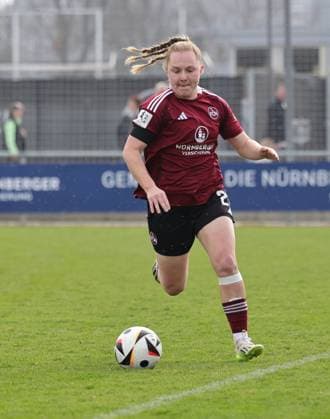 23 03 2025 Soccer Season 2024 2025 2 Women Soccer Bundesliga 19 Matchday 1 FC Nürnberg FCN Club Clubfrauen VfL Bochum Sportfoto Zink DaMa xdaxmax Madeleine Steck 28, 1 FC Nürnberg FCN