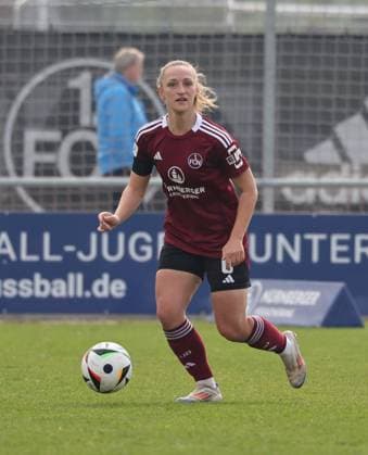 23 03 2025 Soccer Season 2024 2025 2 Women Soccer Bundesliga 19 Matchday 1 FC Nürnberg FCN Club Clubfrauen VfL Bochum Sportfoto Zink DaMa xdaxmax Alina Mailbeck 6, 1 FC Nürnberg FCN