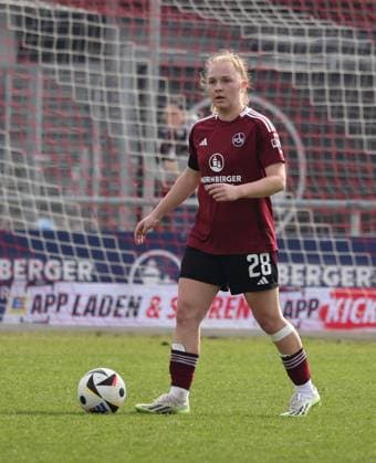 23 03 2025 Soccer Season 2024 2025 2 Women Soccer Bundesliga 19 Matchday 1 FC Nürnberg FCN Club Clubfrauen VfL Bochum Sportfoto Zink DaMa xdaxmax Madeleine Steck 28, 1 FC Nürnberg FCN