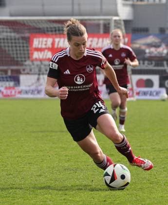 23 03 2025 Soccer Season 2024 2025 2 Women Soccer Bundesliga 19 Matchday 1 FC Nürnberg FCN Club Clubfrauen VfL Bochum Sportfoto Zink DaMa xdaxmax Nastassja Lein 24, 1 FC Nürnberg FCN