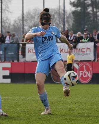 23 03 2025 Soccer Season 2024 2025 2 Women Soccer Bundesliga 19 Matchday 1 FC Nürnberg FCN Club Clubfrauen VfL Bochum Sportfoto Zink DaMa xdaxmax Alina Angerer 24, VfL Bochum
