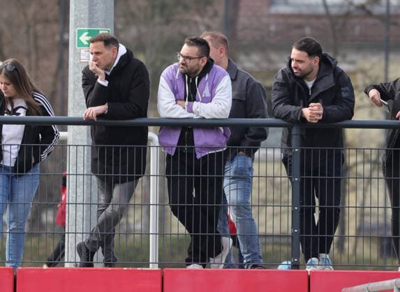 23 03 2025 Soccer Season 2024 2025 2 Women Soccer Bundesliga 19 Matchday 1 FC Nürnberg FCN Club Clubfrauen VfL Bochum Sportfoto Zink DaMa xdaxmax Joti Chatzialexiou Board Sports 1 FC Nürnberg FCN Flo Zenger Videoanalyst 1 FC Nürnberg FCN Osman Cankaya Sports Director 1 FC Nürnberg FCN Watch Match