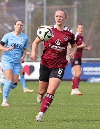 23 03 2025 Soccer Season 2024 2025 2 Women Soccer Bundesliga 19 Matchday 1 FC Nürnberg FCN Club Clubfrauen VfL Bochum Sportfoto Zink DaMa xdaxmax Alina Mailbeck 6, 1 FC Nürnberg FCN