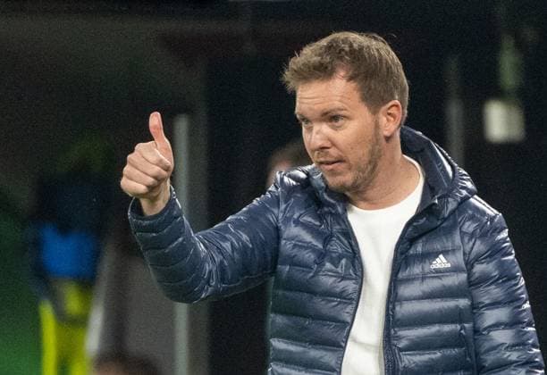 Soccer, men, 2024 25 season, UEFA Nations League quarter-final second leg in Dortmund, Germany Italy, coach Julian Nagelsmann Germany , 23 03 2025, Copyright: xMatthiasxKochx