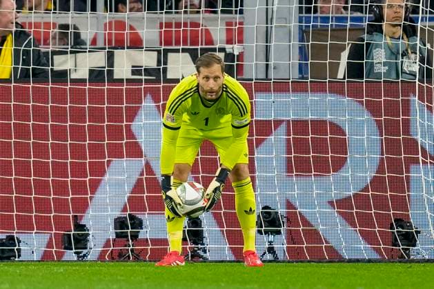 during the UEFA Nations League Quarterfinal Leg Two match between Germany and Italy at Football Stadium Dortmund on March 23, 2025 in Dortmund, Germany