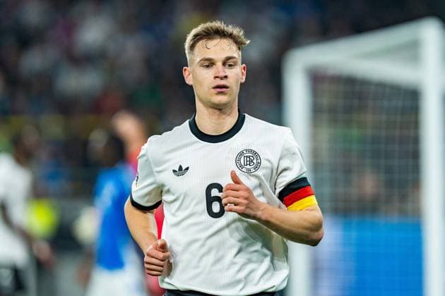 23 03 2025, Germany vs Italy, Nations League, quarter-final second leg Joshua Kimmich Germany, 6 Copyright: xBahhoxKarax