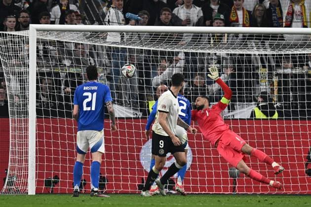 Db Dortmund 23 03 2025 - Nations League Germania-Italia foto Daniele Buffa Image nella foto: gol Tim Kleindienst 