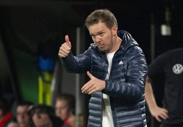 Soccer, men, 2024 25 season, UEFA Nations League quarter-final second leg in Dortmund, Germany Italy, coach Julian Nagelsmann Germany , 23 03 2025, Copyright: xMatthiasxKochx