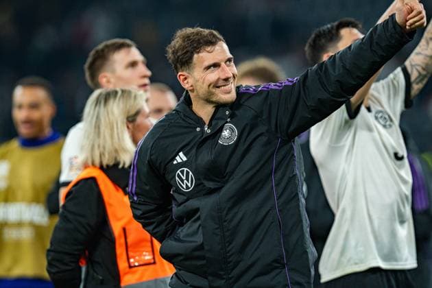 23 03 2025, Germany vs Italy, Nations League, quarter-final second leg Leon Goretzka Germany, 8 Copyright: xBahhoxKarax