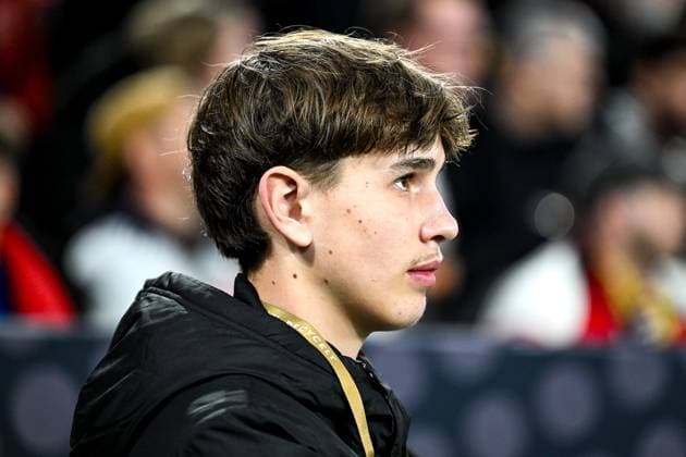 The ball boy Noel 15 , who threw Joshua Kimmich, the ball to the corner kick to the goal GER, Germany GER vs Italy ITA , Football, UEFA Nations League Quarterfinal Round 2, 23 03 2025 GER, Germany GER vs Italy ITA , Football Laenderspiel, UEFA Nations League Quarterfinal Round2, 2024 2025, 23 03 2025 Dortmund Copyright: xEibner-Pressefoto FlorianxWiegandx EP_FWD