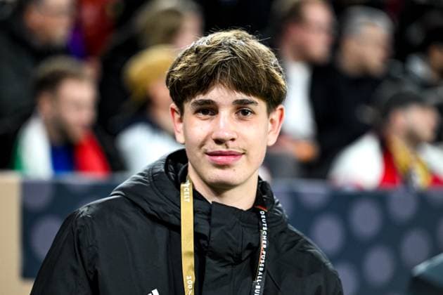 The ball boy Noel 15 , who threw Joshua Kimmich, the ball to the corner kick to the goal GER, Germany GER vs Italy ITA , Football, UEFA Nations League Quarterfinal Round 2, 23 03 2025 GER, Germany GER vs Italy ITA , Football Laenderspiel, UEFA Nations League Quarterfinal Round2, 2024 2025, 23 03 2025 Dortmund Copyright: xEibner-Pressefoto FlorianxWiegandx EP_FWD