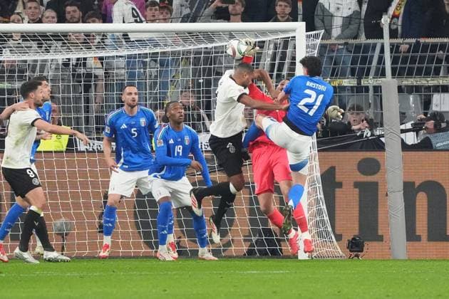 Jonathan Tah Germany Germany, 4 Header Dortmund 23 03 2025 Germany vs Italy, UEFA Nations League quarter-final second leg, Signal Iduna Park