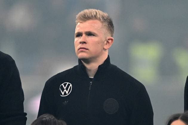 JONATHAN BURKARDT, Nations League 2024-25, Quarter Finals 1st Leg, Italy vs Germany 1-2, primo piano, head shot, single shot, close up NATIONS LEAGUE 2024-25 Quarto di Finale andata ITALIA-GERMANIA 1