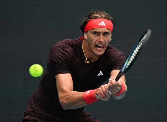 MIAMI GARDENS FL - MARCH 24: Alexander Zverev Vs Jordan Thompson during The Miami Open at Hard Rock Stadium on March 24, 2025 in Miami Gardens, Florida. Copyright: xmpi04x