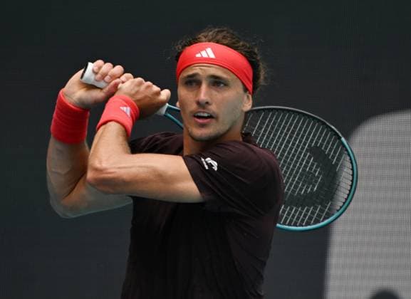 MIAMI GARDENS FL - MARCH 24: Alexander Zverev Vs Jordan Thompson during The Miami Open at Hard Rock Stadium on March 24, 2025 in Miami Gardens, Florida. Copyright: xmpi04x