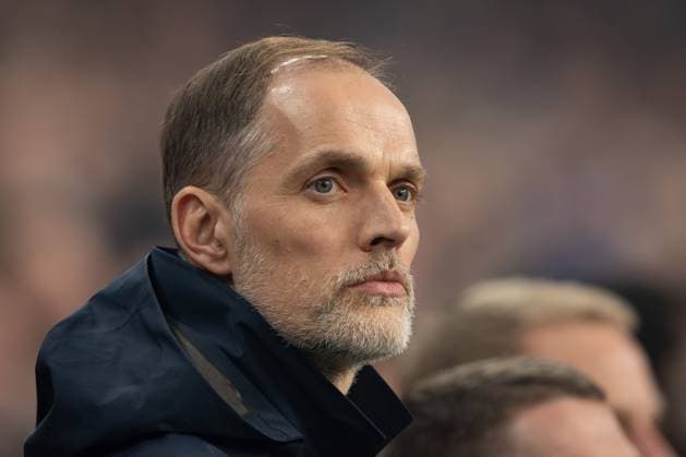 Football; 2026 FIFA World Cup, WM, Weltmeisterschaft, Fussball European Qualifiers; England vs Latvia; Wembley Stadium, Monday 24th March 2025; Thomas Tuchel Manager of England not singing the English national anthem 24 Mar 2025 UEFA Qualification, 1st Round: Group K, England versus Latvia Editorial use only  Copyright: xIanxStephen Shutterstockx 15220701b