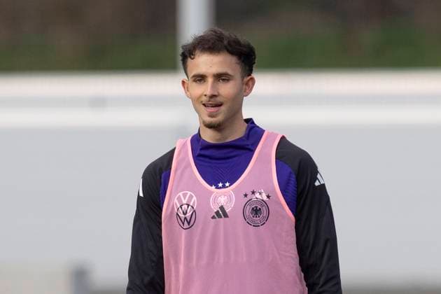 Final training U21 national team, 24 03 2025 Max Rosenfelder DFB German U21 national team , Final training U21 national team, Frankfurt, DFB Campus, 24 3 2025 Copyright: xBEAUTIFULxSPORTS Gawlikx