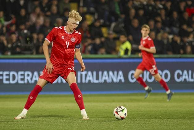 CALCIO - Amichevole - Under 21 - Italy vs Denmark during Italy U21, U 21 vs Denmark U21, friendly match before Under21 Championship Slovakia 2025, game at Piercesare Tombolato stadium in Cittadella (PD), Italy, on March 24, 2025. Cittadella Italy  Copyright: xIPAxSport ABACAx