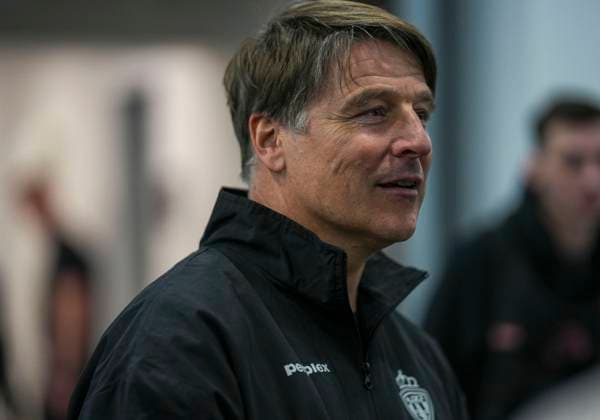 Coach Michael Oenning Coach of the team Butz Club, former Bundesliga coach 24 03 2025, Football, The Icon League, GER, Düsseldorf, Castello Düsseldorf Copyright: HMBxMedia xMarcoxBader