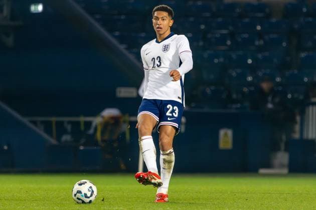 Jobe Bellingham 23 for England in action during the International Friendly, Länderspiel, Nationalmannschaft game between England U21, U 21 and Portugal u21 at The Hawthorns in West Bromwich. (Tiff Barber SPP) Copyright: xTiffxBarber SPPx spp-en-TiBa-England u21 v Portugal-31