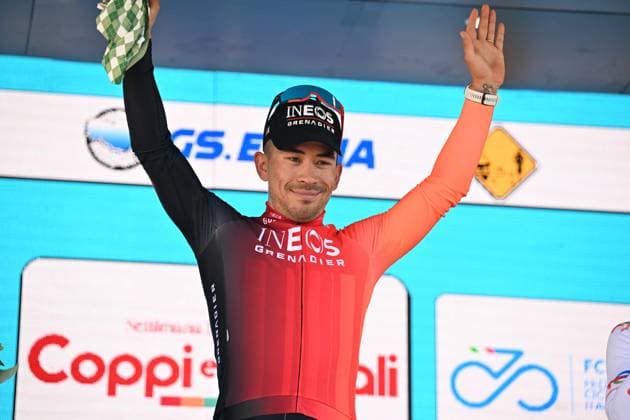 25-03-2025 Settimana Internazionale Coppi E Bartali; Tappa 01 Ferrara - Bondeno; 2025, Ineos Grenadiers; Ewan, Caleb; Bondeno; 