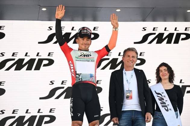 25-03-2025 Settimana Internazionale Coppi E Bartali; Tappa 01 Ferrara - Bondeno; 2025, Ineos Grenadiers; Ewan, Caleb; Bondeno; 